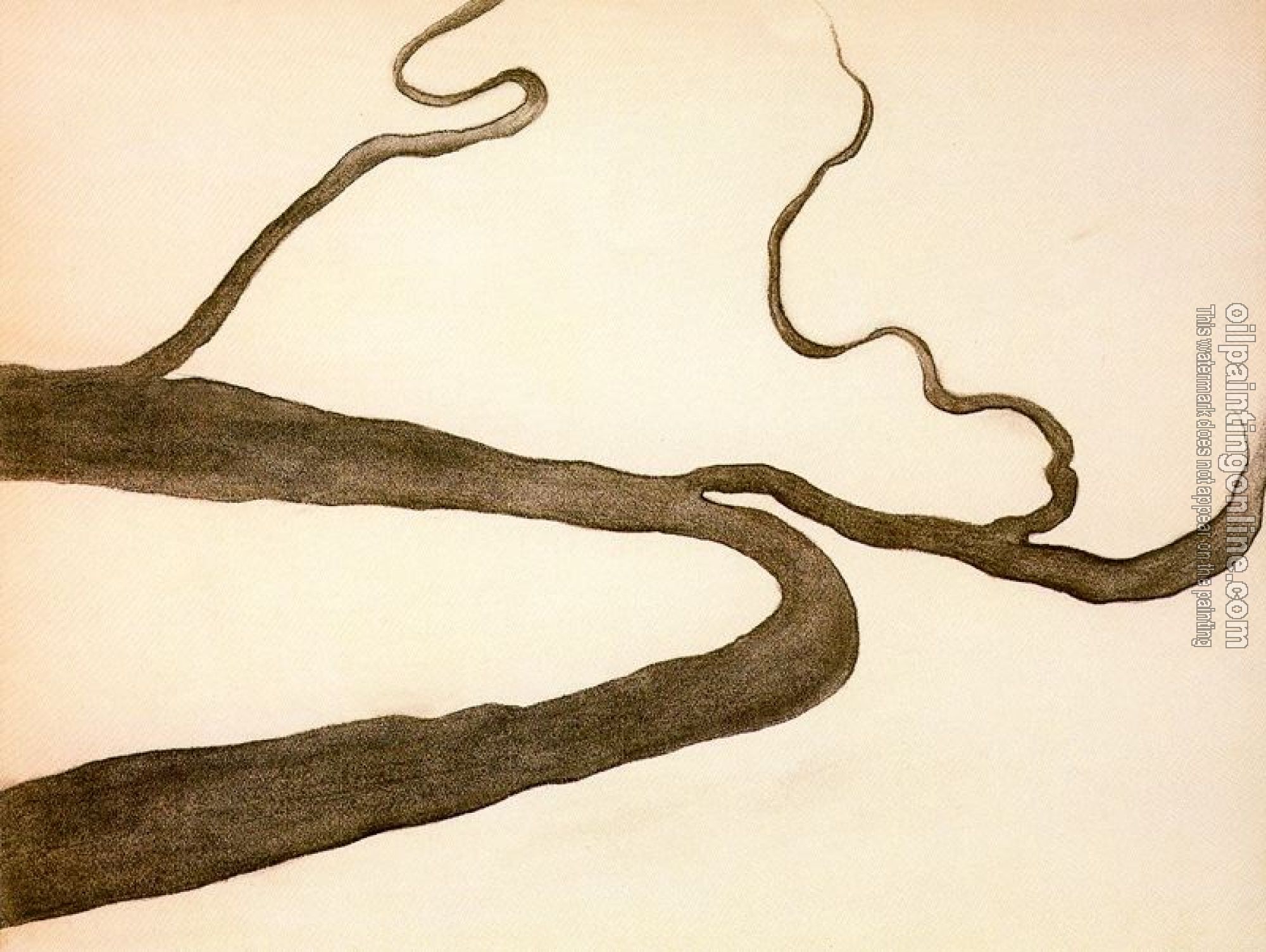 O Keeffe, Georgia - Drawing IX